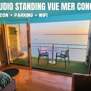  Apartment - L'iroizh - - Vue Panoramique - Standing Des Sables Blancs - Parking - Panoramic Sea View - Near Thalassotherapy - Wifi -